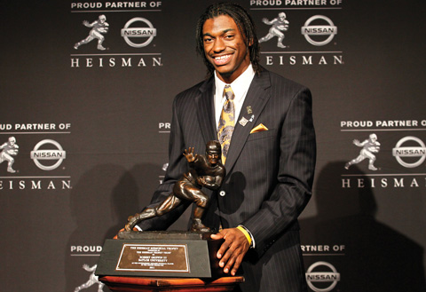 19 Nov 2011: .Baylor Bears quarterback Robert Griffin III (10