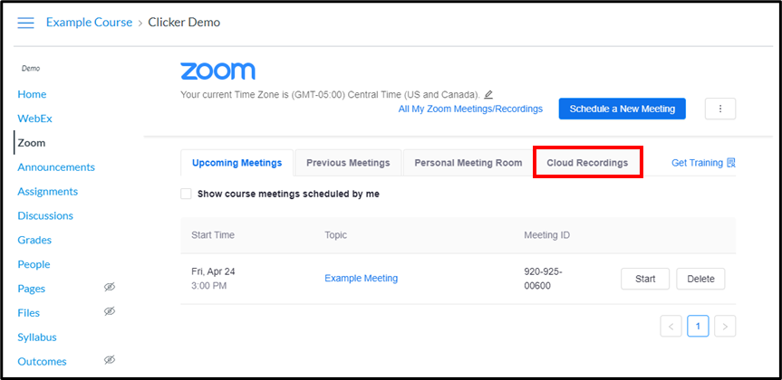 how to access zoom recordings